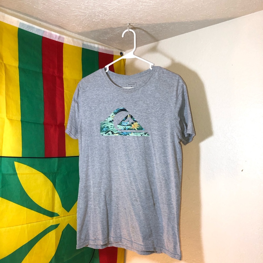 QUIKSILVER GREY SHIRT